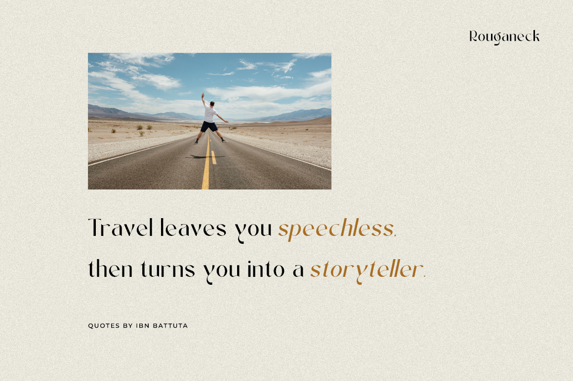 Rouganeck Sans Serif Typeface Rouganeck Sans Serif Typeface