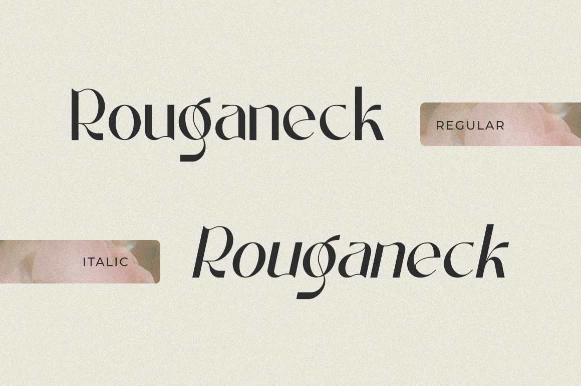 Rouganeck Sans Serif Typeface