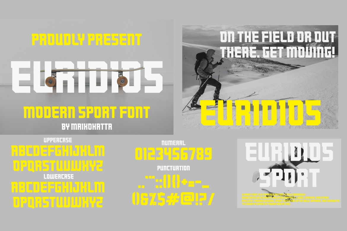 Sport Font Bundle