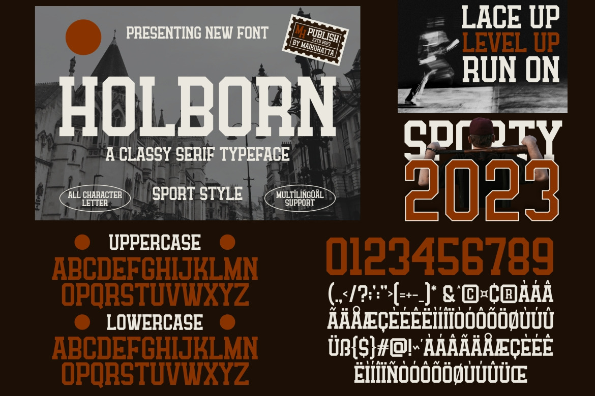 Sport Font Bundle