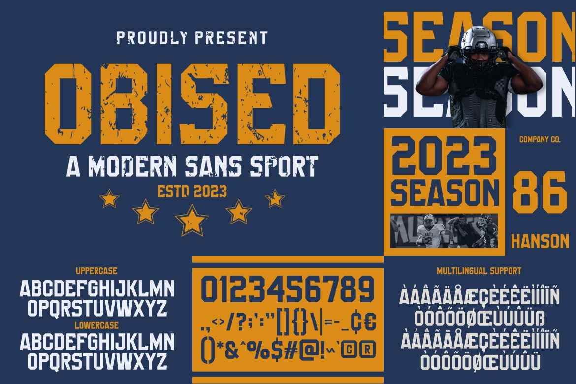 Sport Font Bundle