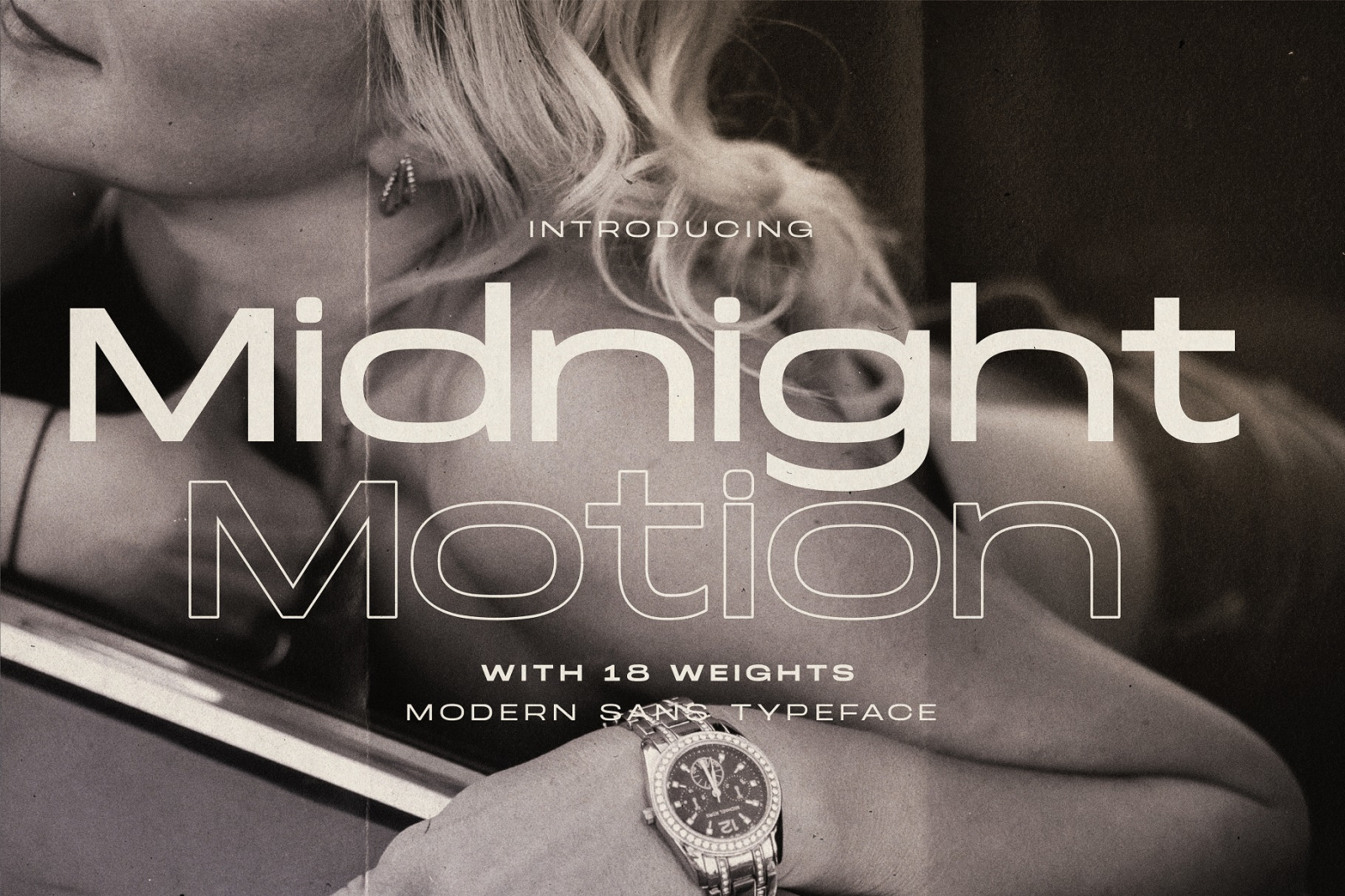 Midnight Motion - Modern Sans Typeface Midnight Motion - Modern Sans Typeface