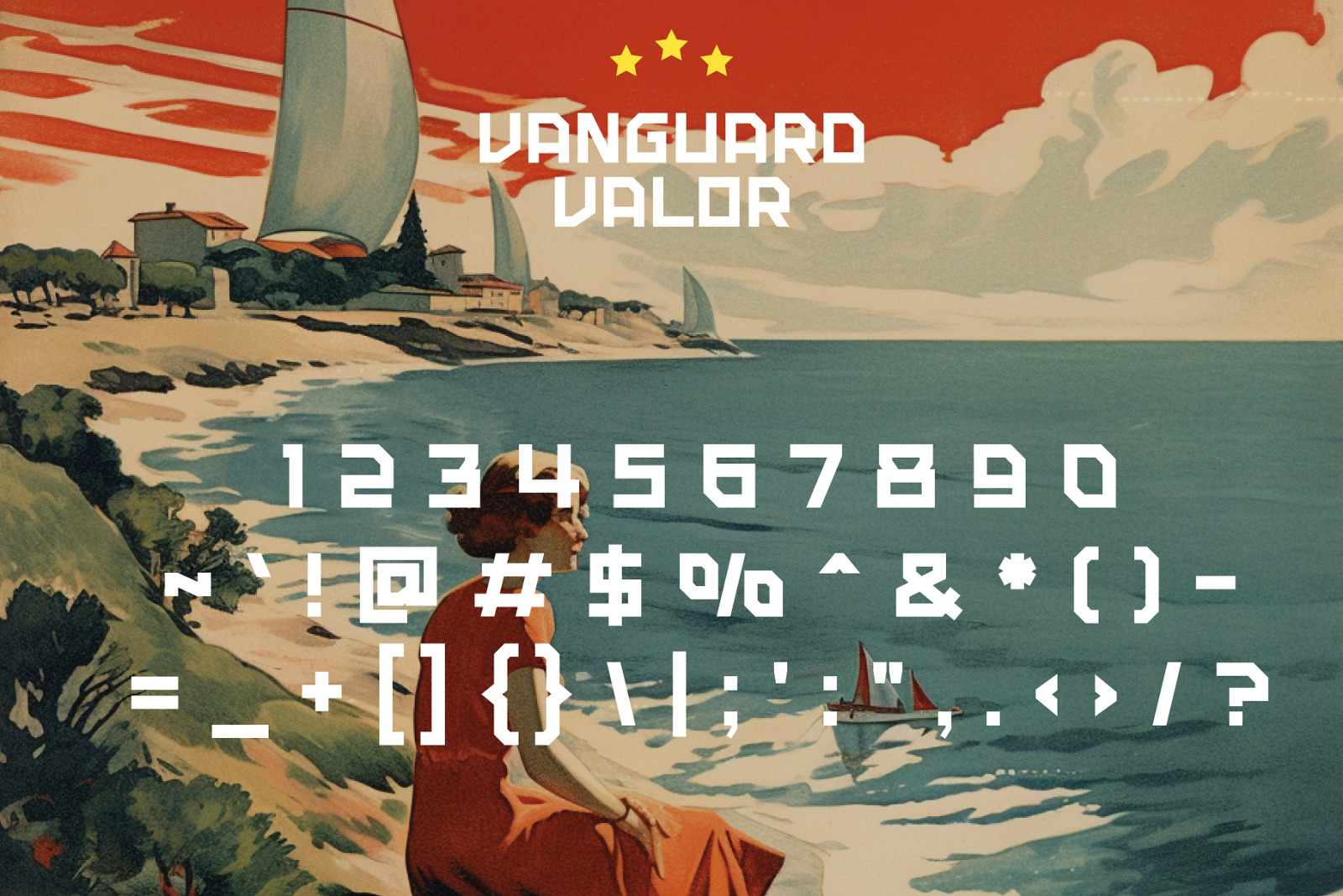 Vanguard Valor - Soviet Typeface Vanguard Valor - Soviet Typeface