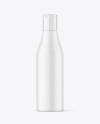Matte Plastic Bottle Mockup Matte Plastic Bottle Mockup
