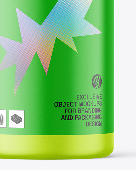 Matte Plastic Bottle Mockup Matte Plastic Bottle Mockup