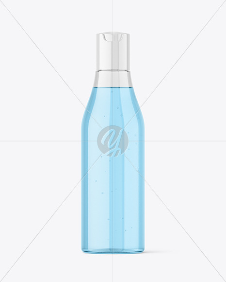 Clear Plastic Bottle Mockup