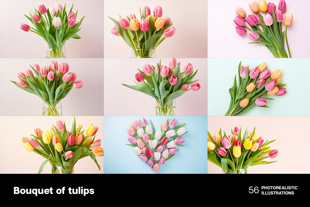 Bouquet of tulips