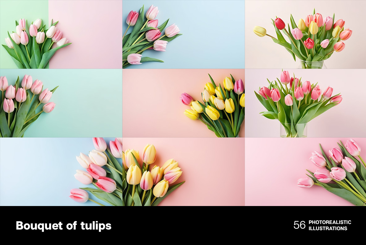 Bouquet of tulips