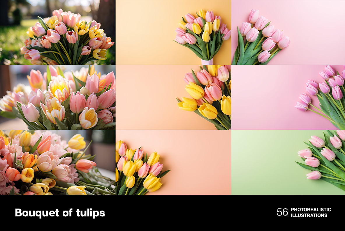 Bouquet of tulips