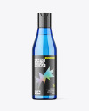 Blue Plastic Bottle Mockup Blue Plastic Bottle Mockup