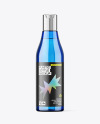 Blue Plastic Bottle Mockup Blue Plastic Bottle Mockup