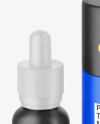 Matte Dropper Bottle w/ Tube Mockup