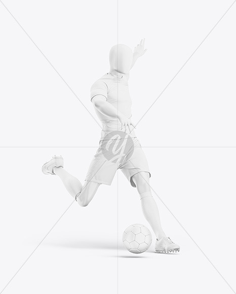 Soccer Kit w/ Mannequin Mockup