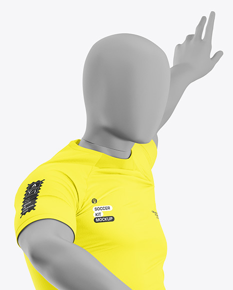 Soccer Kit w/ Mannequin Mockup