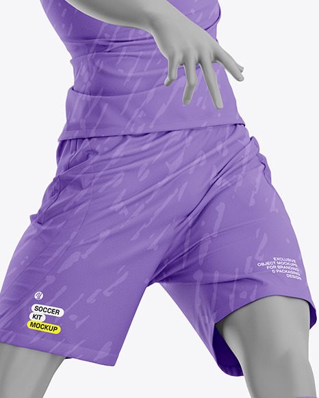 Soccer Kit w/ Mannequin Mockup