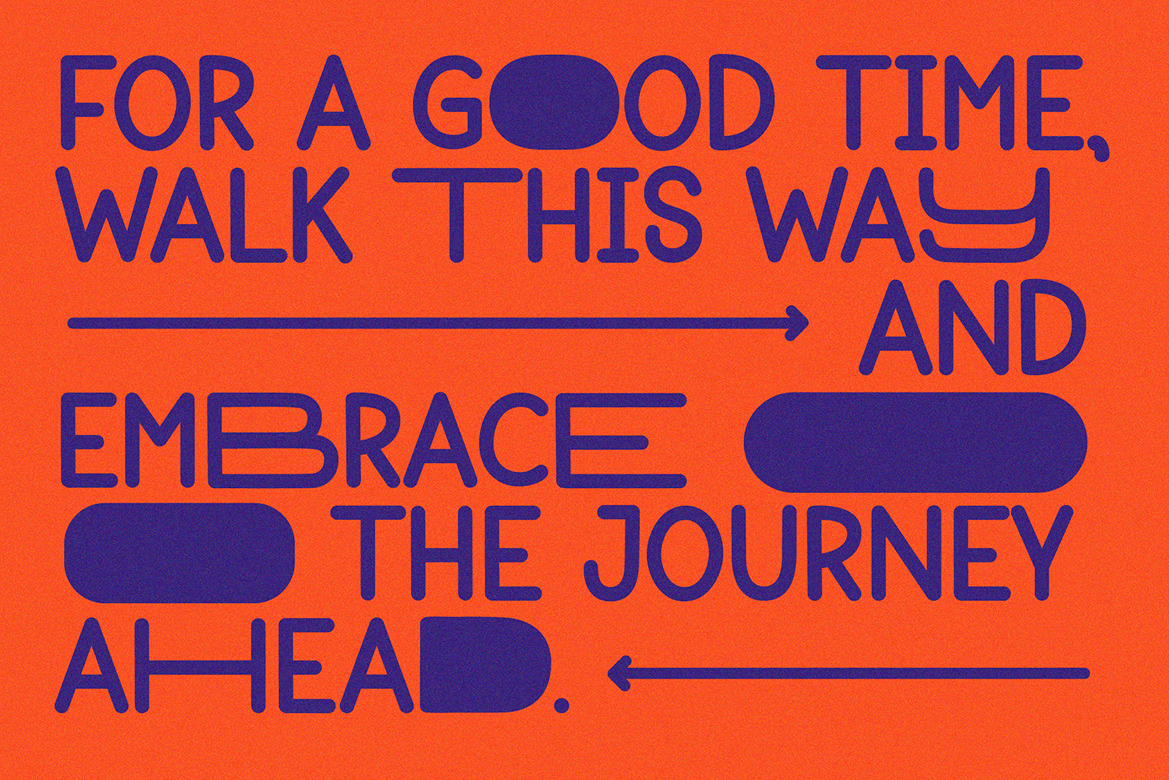 Thinkmore - Playful Wide Font