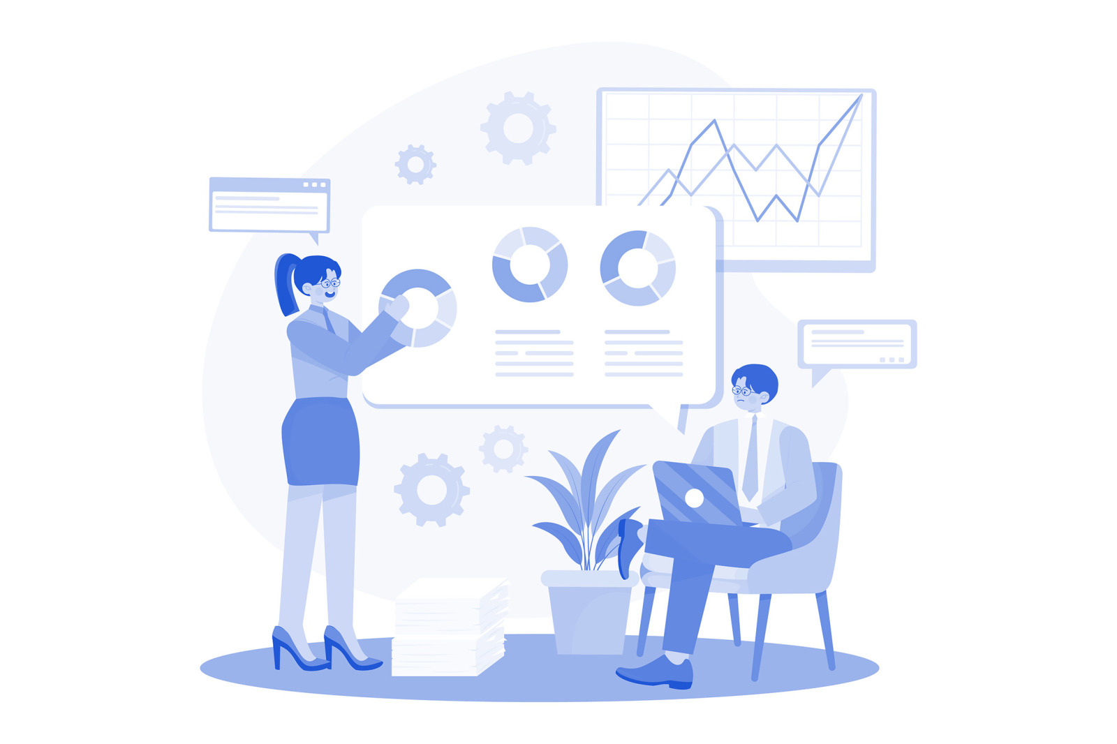M680_Business Activities Illustration Pack 1 M680_Business Activities Illustration Pack 1