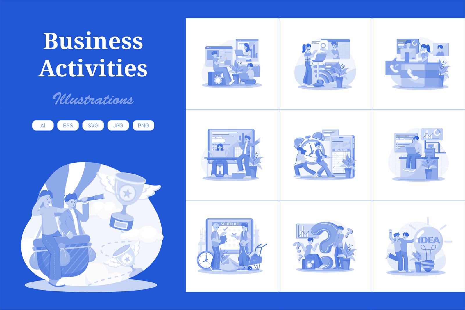 M681_Business Activities Illustration