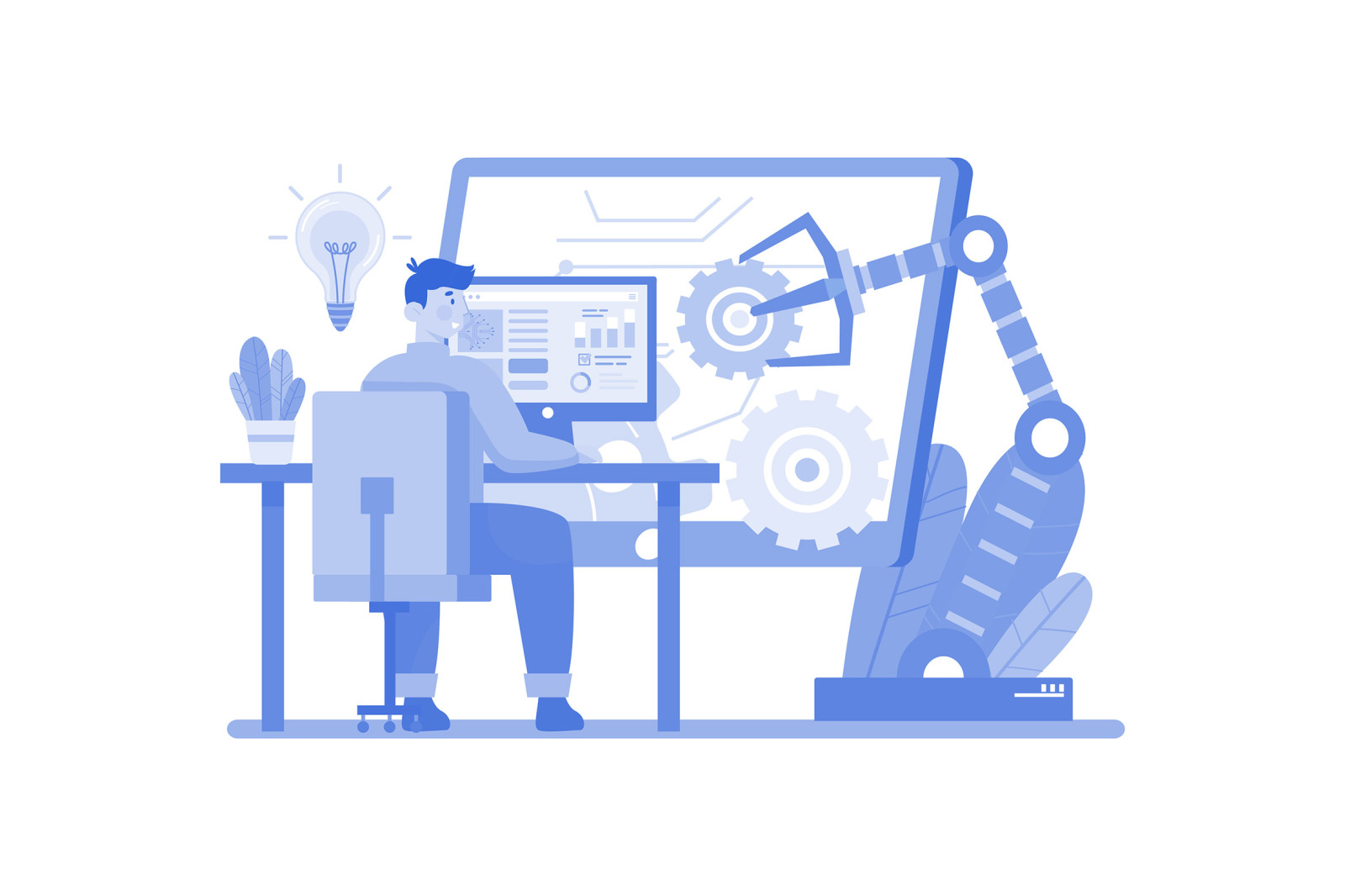 M682_Modern Technology Illustration Pack 1 M682_Modern Technology Illustration Pack 1