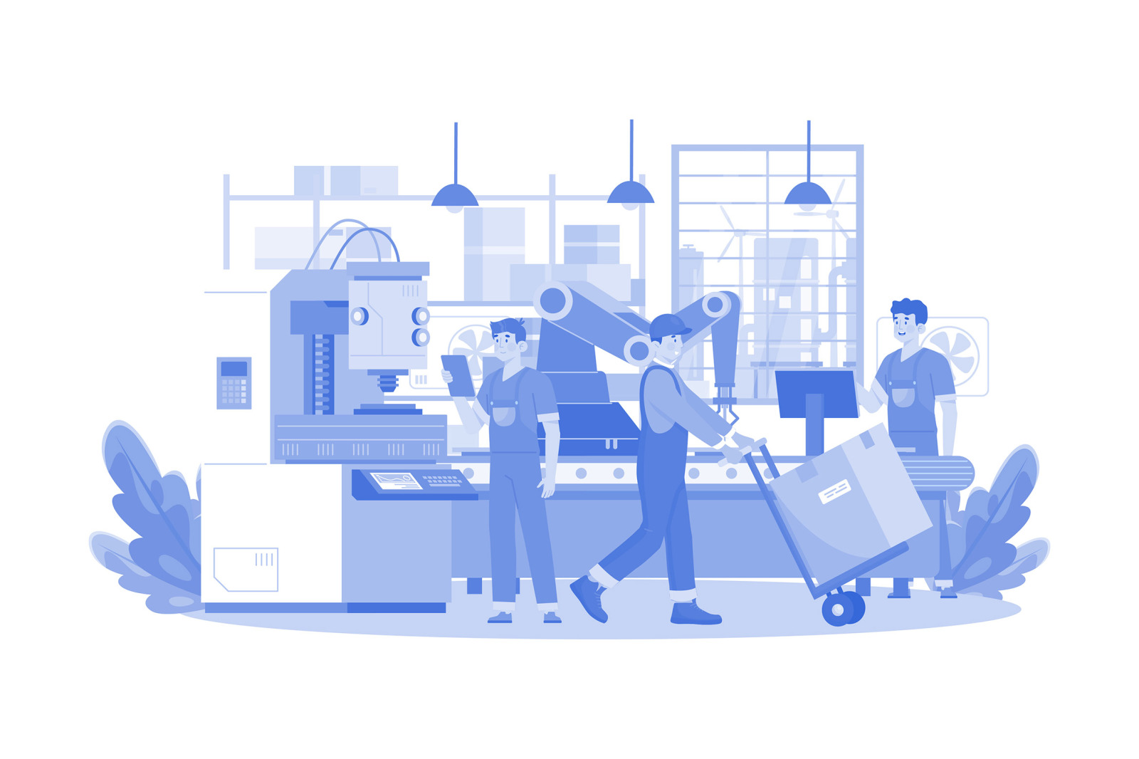 M683_Factory Illustration Pack 2 M683_Factory Illustration Pack 2