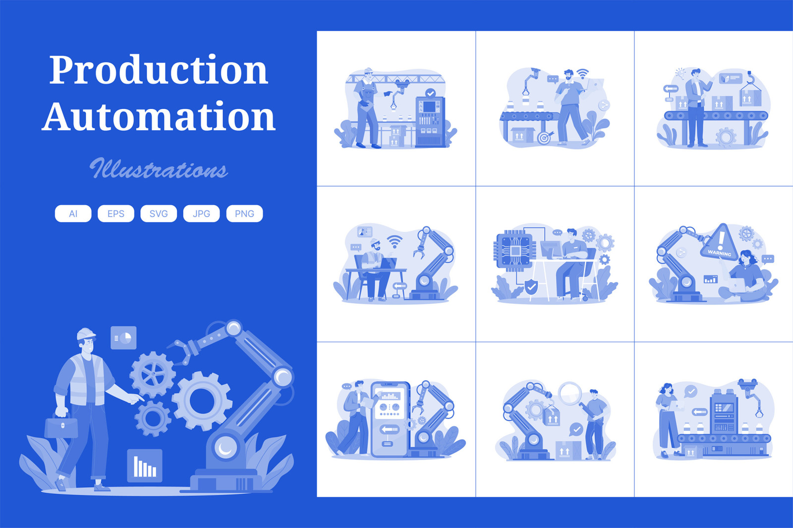 M684_Production Automation Illustration Pack 1