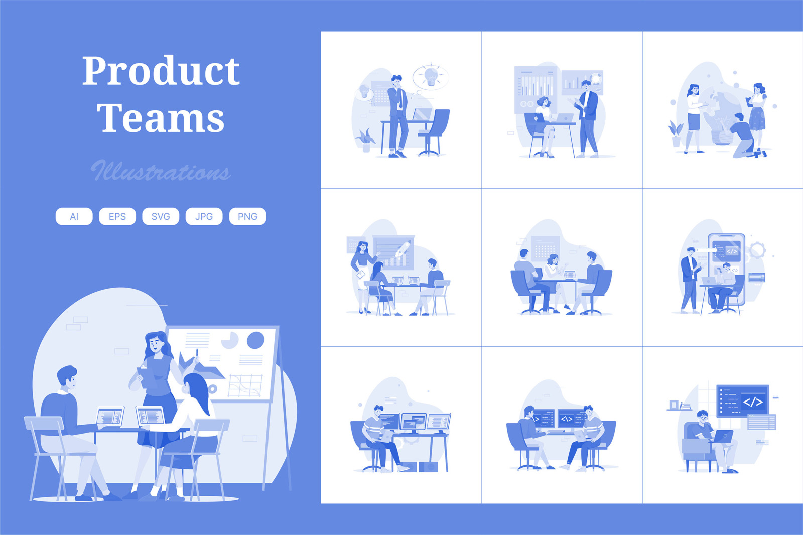 M679_Product Teams Illustration Pack