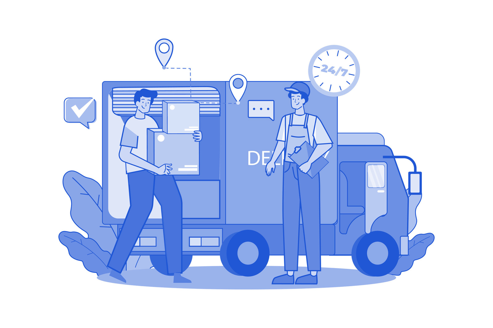 M676_Online Shopping Illustration Pack 2 M676_Online Shopping Illustration Pack 2