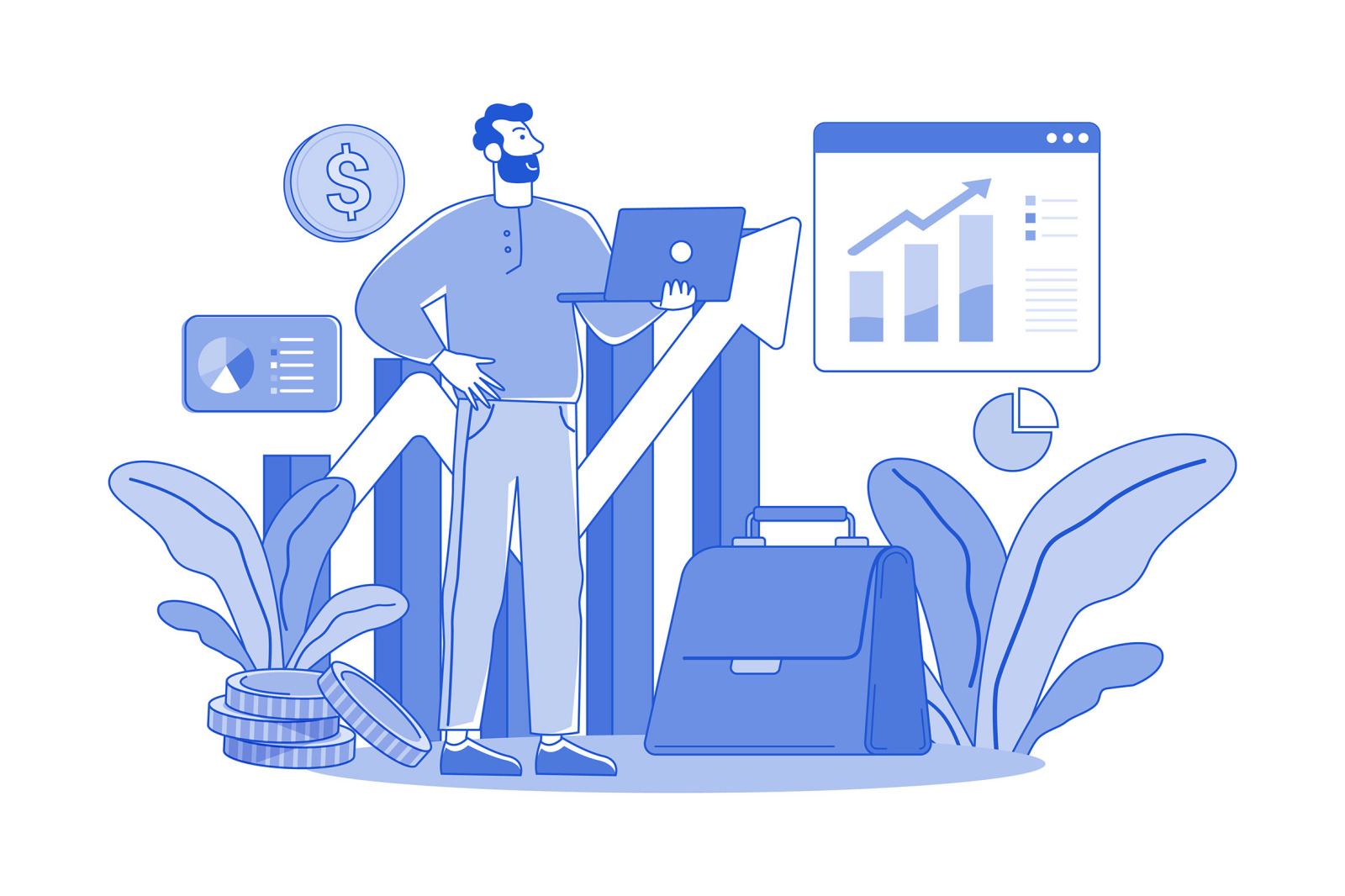 M674_Business Activities Illustration Pack 1 M674_Business Activities Illustration Pack 1