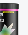 Matte Protein Jar Mockup Matte Protein Jar Mockup