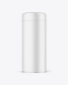 Matte Tea Tin Can Mockup