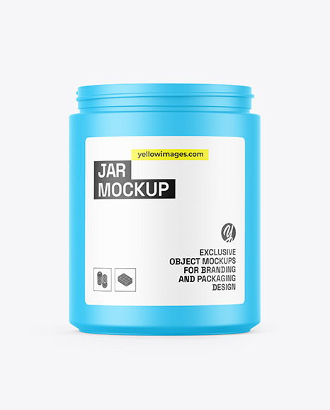 Matte Jar Mockup