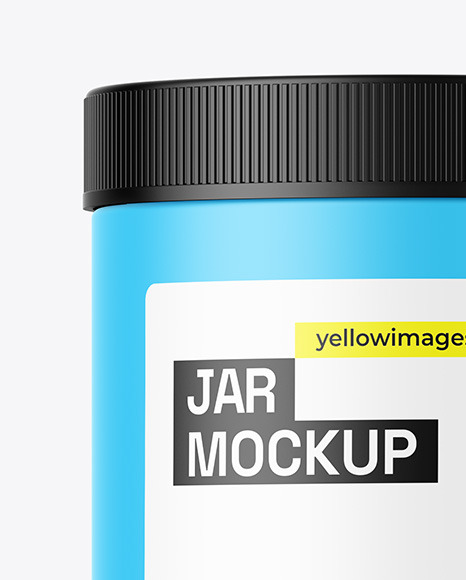 Matte Jar Mockup