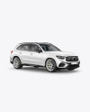 Compact Luxury SUV Mockup - Half Side View