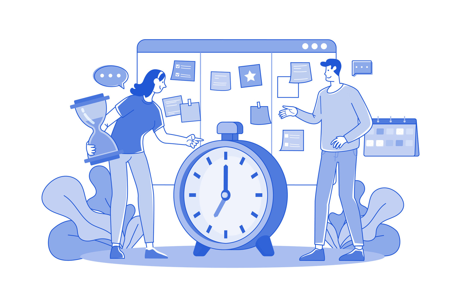 M673_Product Teams Illustration Pack 1 M673_Product Teams Illustration Pack 1