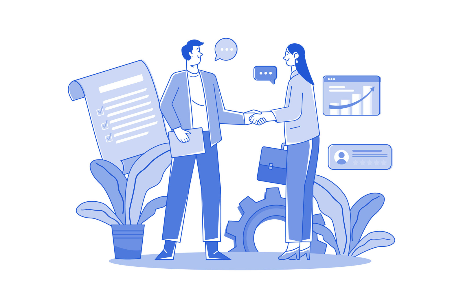 M672_Digital Business Illustration Pack 1 M672_Digital Business Illustration Pack 1