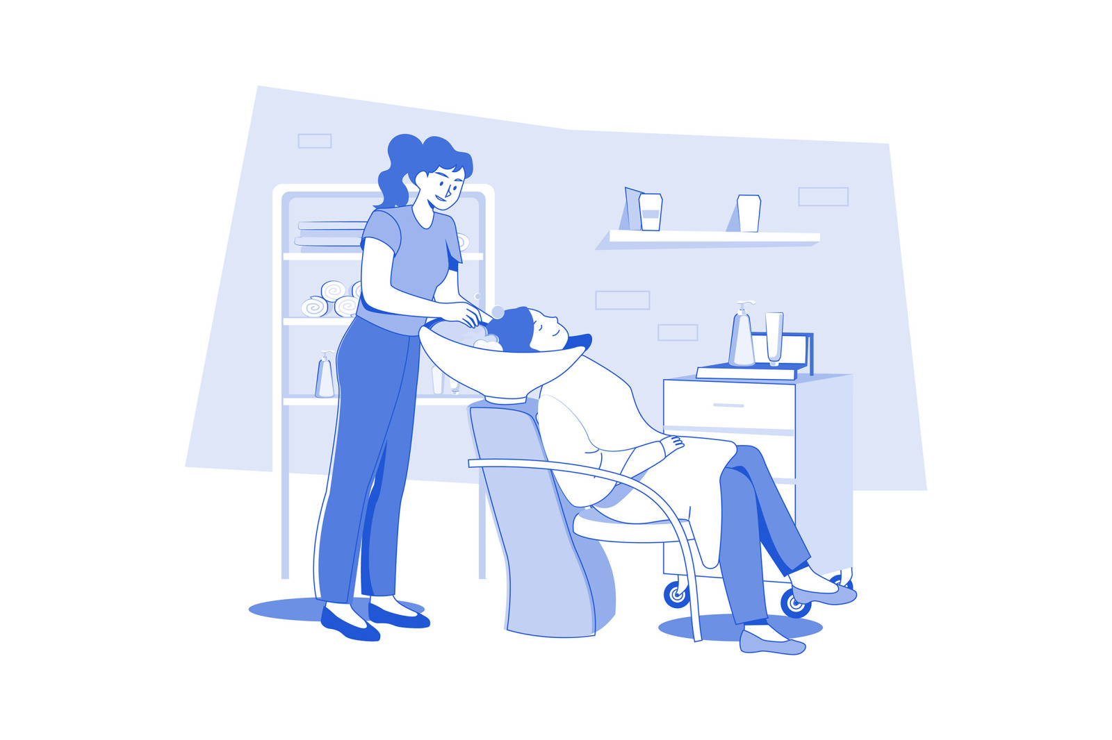 M669_Beauty Salon & Spa Illustration Pack M669_Beauty Salon & Spa Illustration Pack
