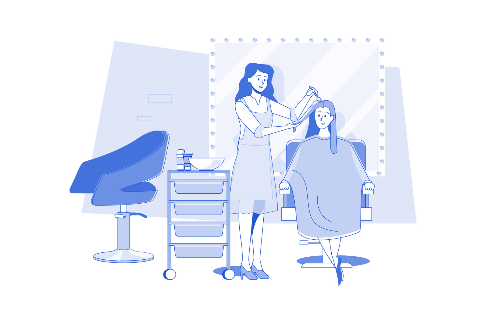 M669_Beauty Salon & Spa Illustration Pack M669_Beauty Salon & Spa Illustration Pack