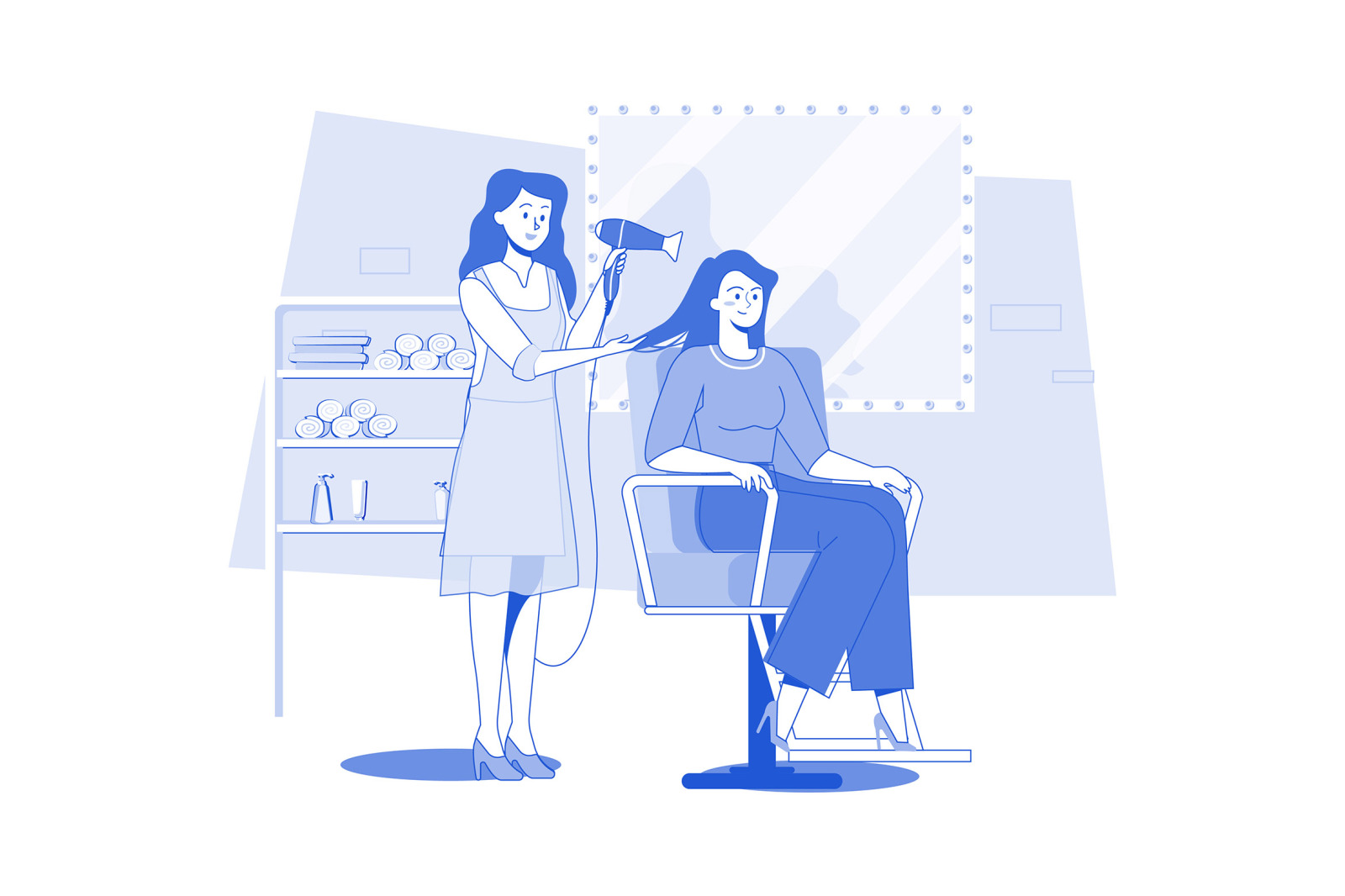 M669_Beauty Salon & Spa Illustration Pack M669_Beauty Salon & Spa Illustration Pack