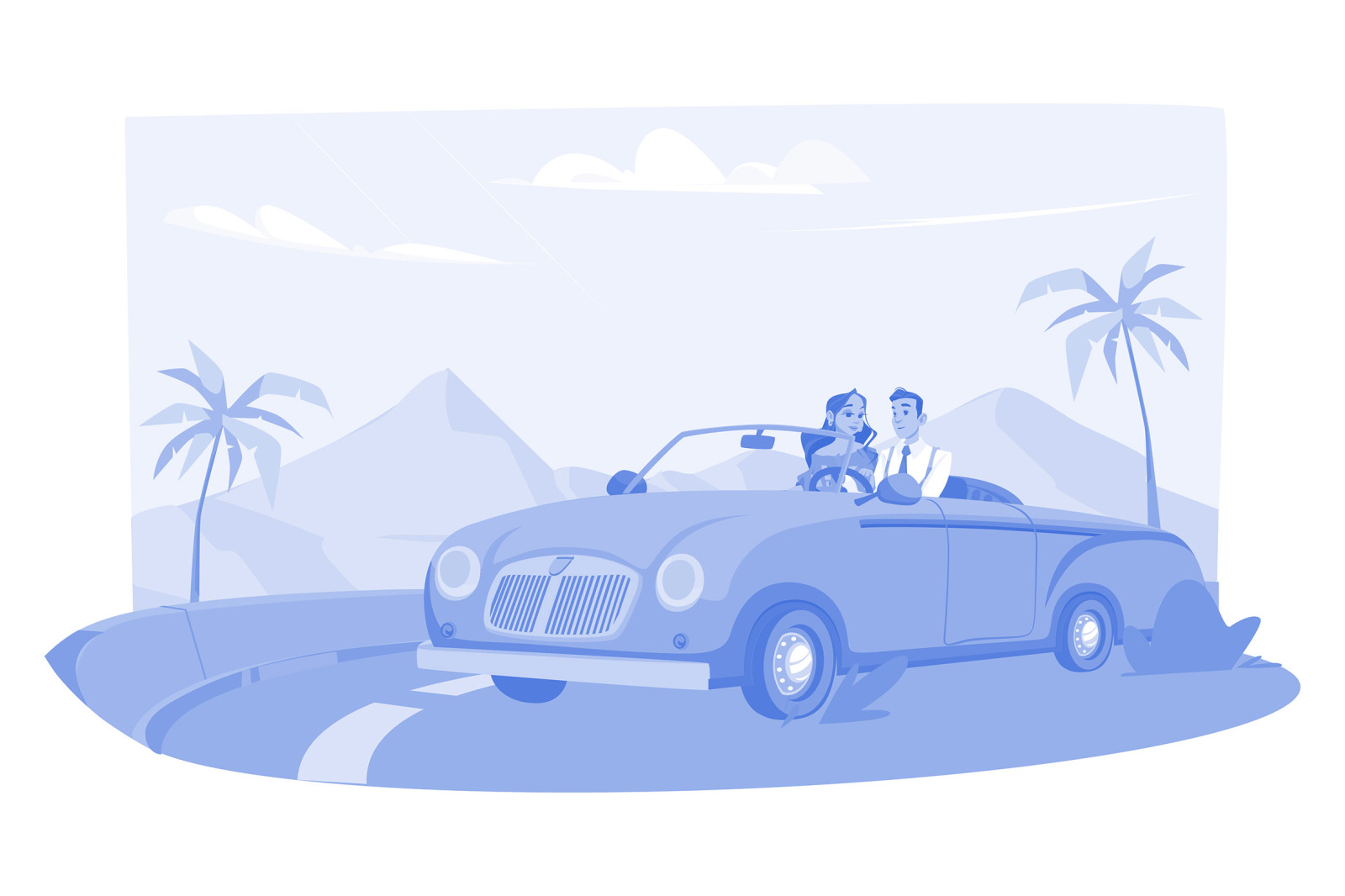 M667_Couple In Love Illustration Pack M667_Couple In Love Illustration Pack