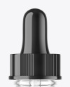 Clear Glass Dropper Bottle Mockup