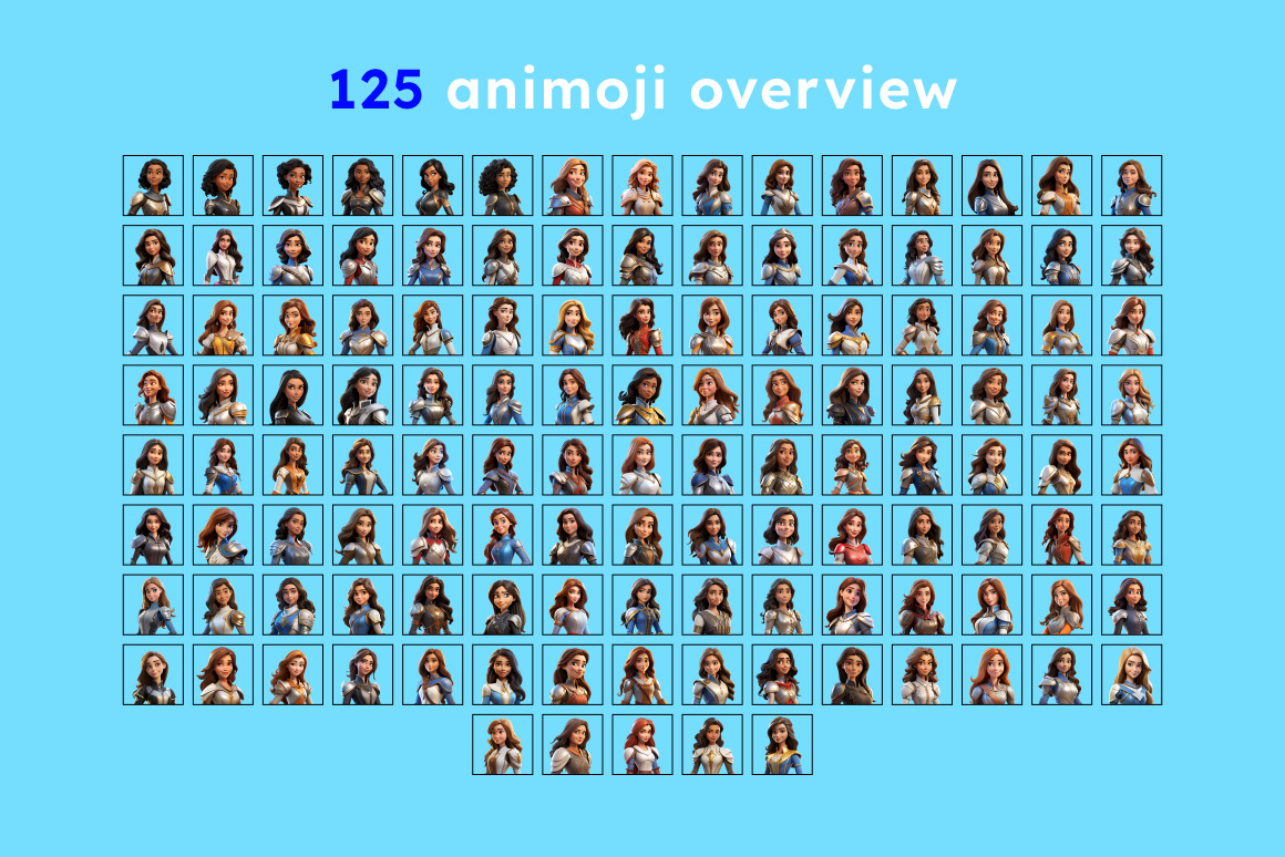 125 Animoji - Knight Woman 125 Animoji - Knight Woman