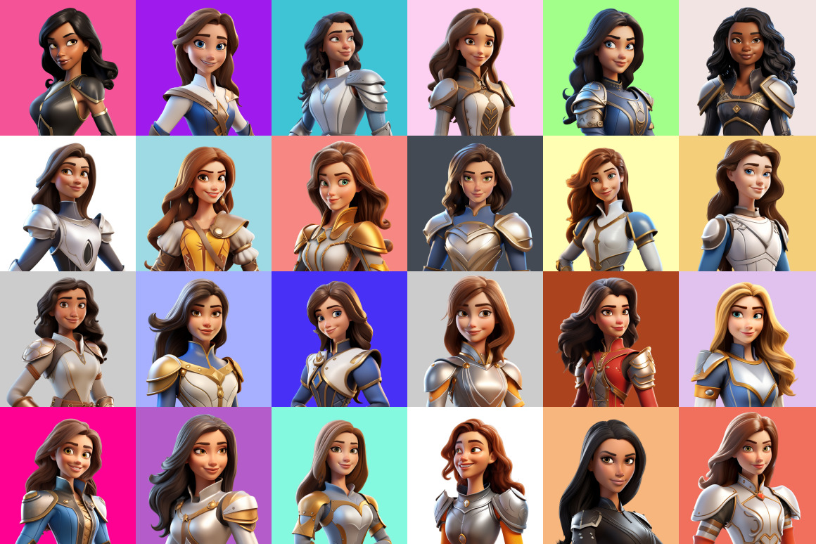 125 Animoji - Knight Woman 125 Animoji - Knight Woman
