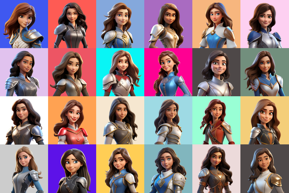 125 Animoji - Knight Woman