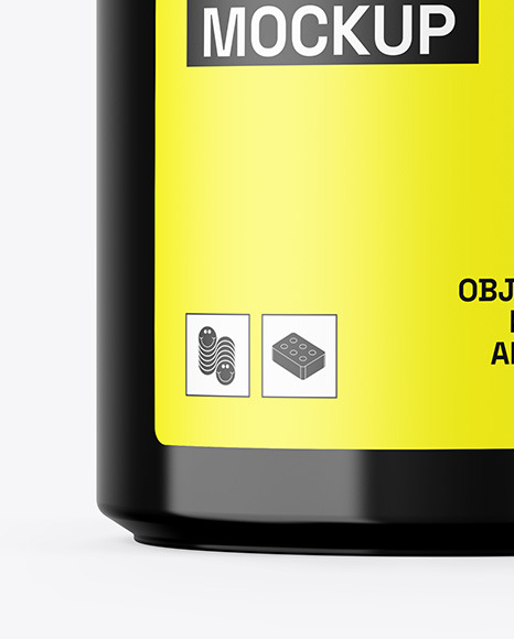 Glossy Jar Mockup