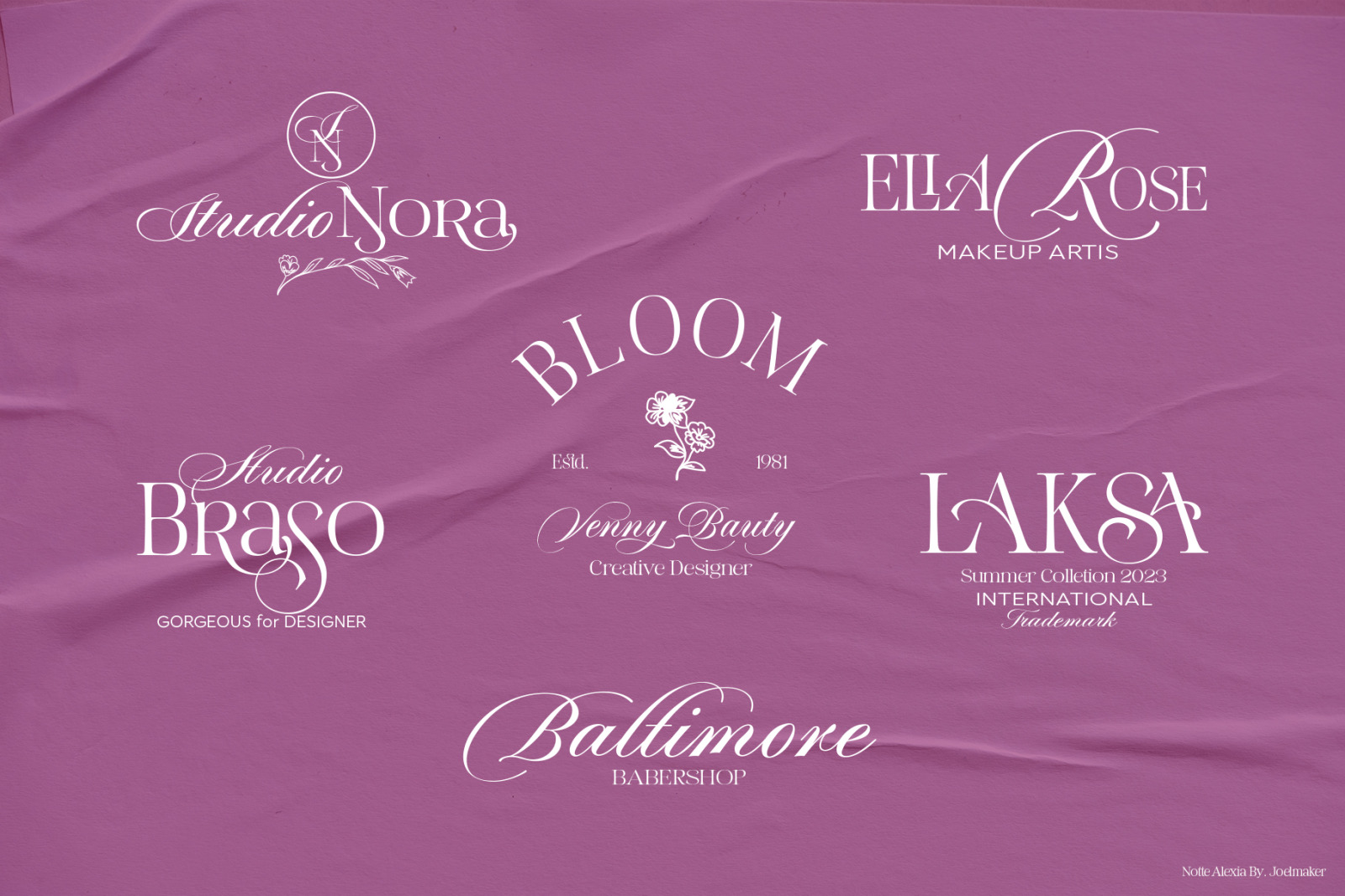 Notte Alexia Font Notte Alexia Font
