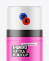 Matte Thermo Bottle Mockup