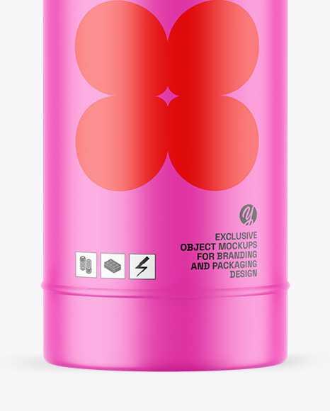 Matte Thermo Bottle Mockup