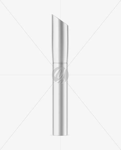 Metallic Mascara Tube Mockup