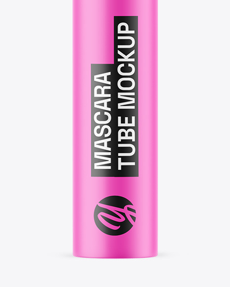 Matte Mascara Tube Mockup