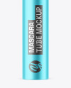 Matte Metallic Mascara Tube Mockup